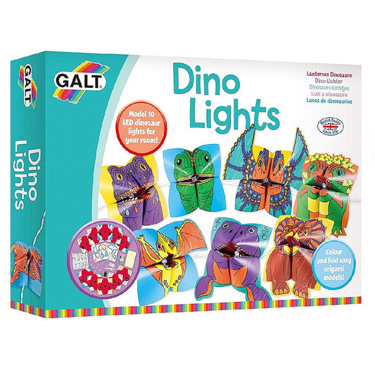 Galt Dinosaur Make Your Own Model Origami LED Lights Craft Kit