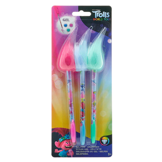 Dreamworks Trolls World Gel Pens 3pk