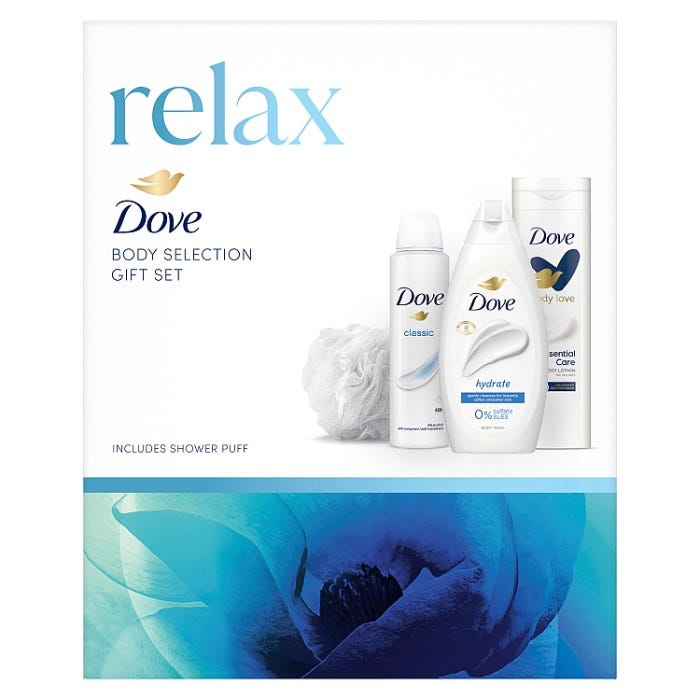 Dove Relax Body Trio Gift Set