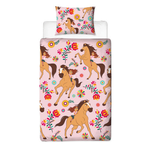 Official Dreamworks 'Spirit' Reversible Duvet Set