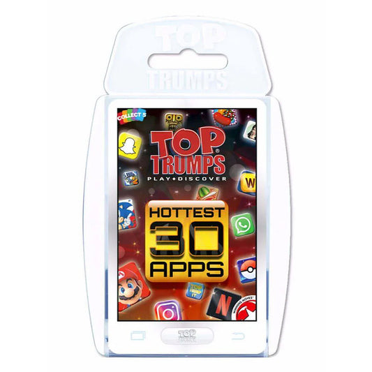 Top Trumps Hottest 30 Apps Card Game