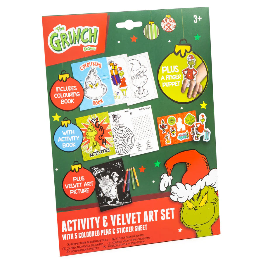 The Grinch Christmas Festive Activity Pack