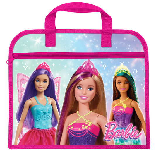 Barbie Zipped Book Bag