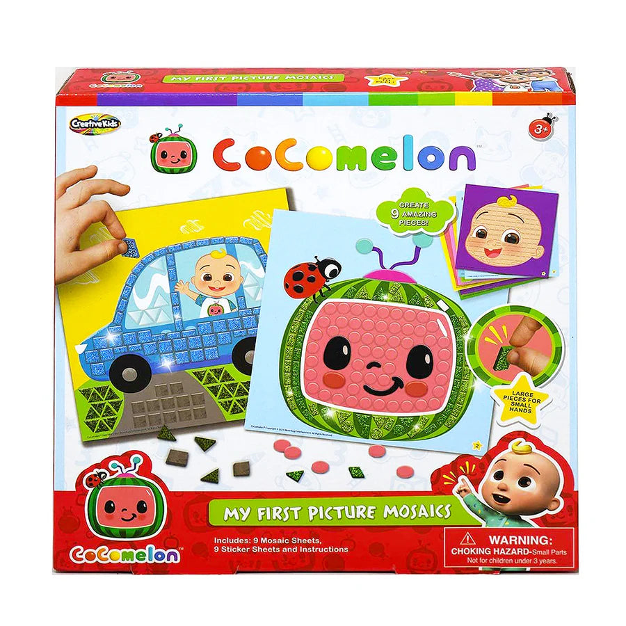 Cocomelon My First Picture Mosaics Kit