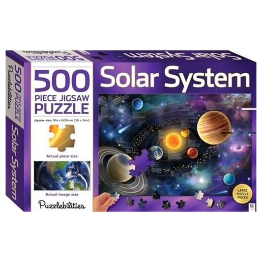 Solar System Jumbo Deluxe 500 Piece Jigsaw Set