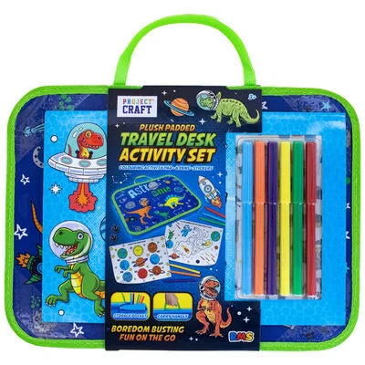 Dinosaur Travel Desk Activity Set