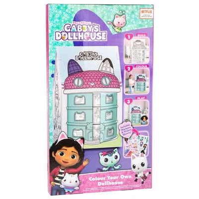 Gabby’s Dollhouse Colour Your Own Dollhouse