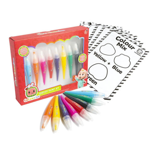 Cocomelon Squeezy Paint Set