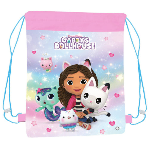 Gabbys Dollhouse Pull String Bag