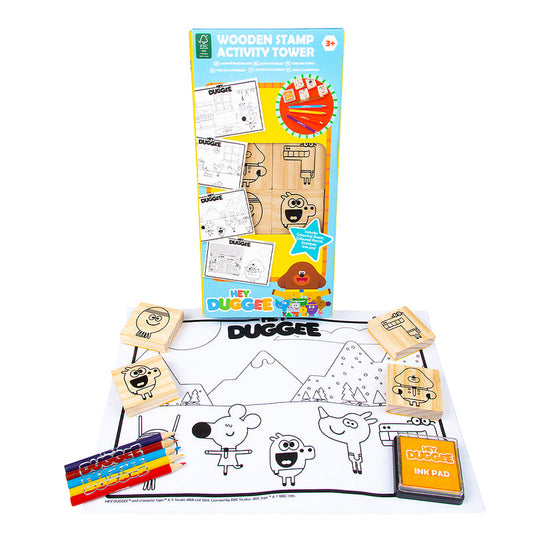 Hey Duggee Wooden Stamp Activity Play Set