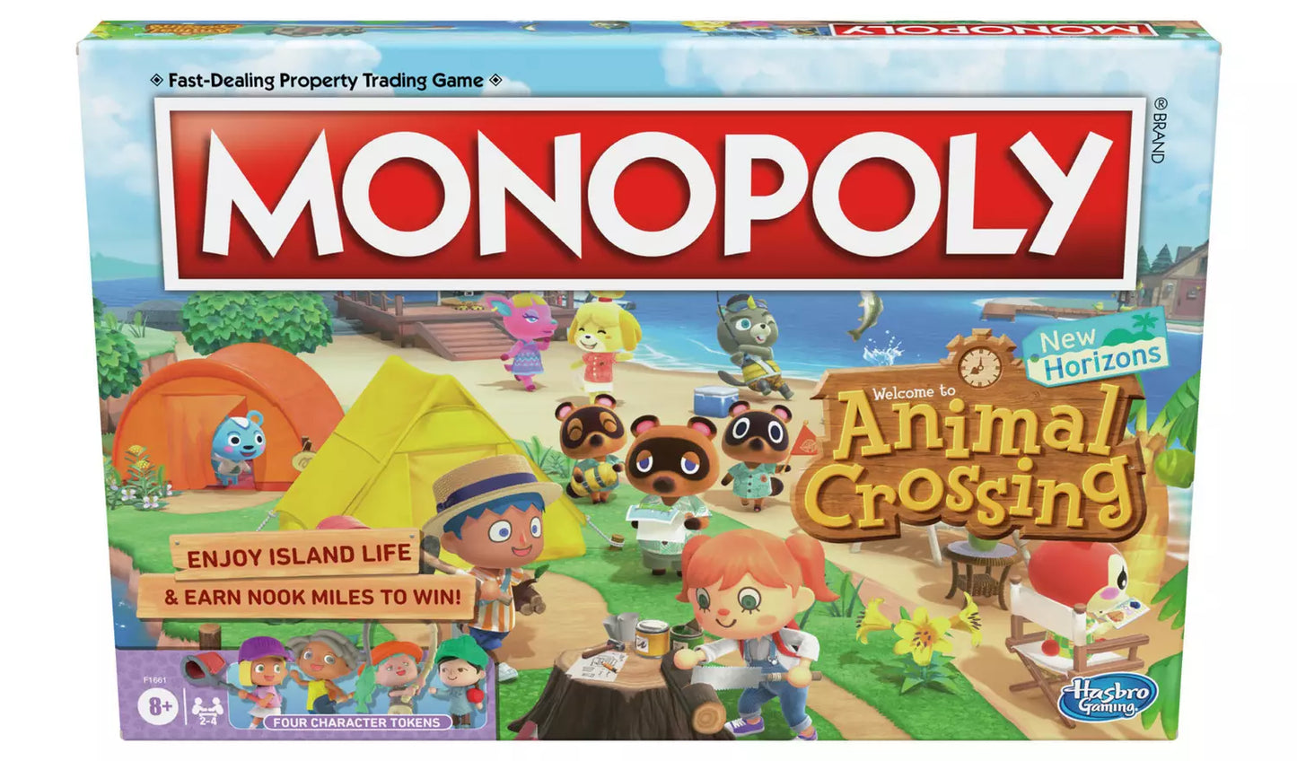 Hasbro Gaming Monopoly Animal Crossing New Horizons