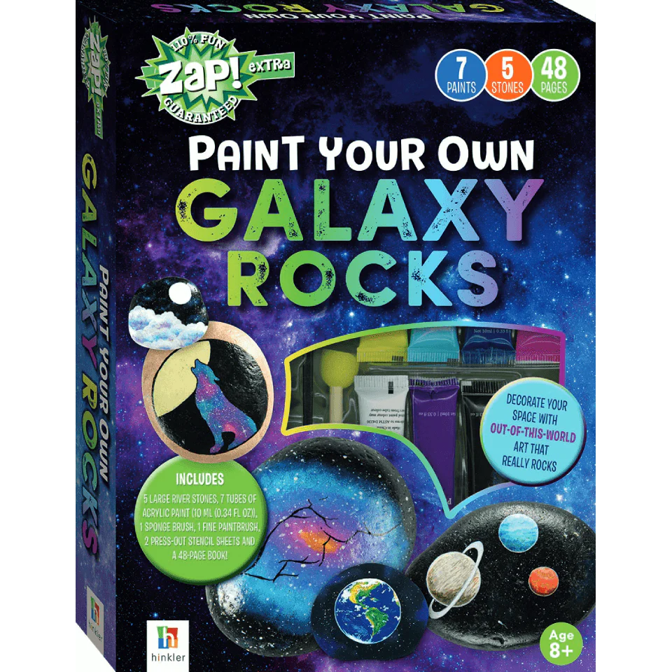 Paint Your Own Galaxy Rocks Jumbo Set