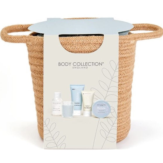 Body Collection Relax Basket Body Care Gift Set