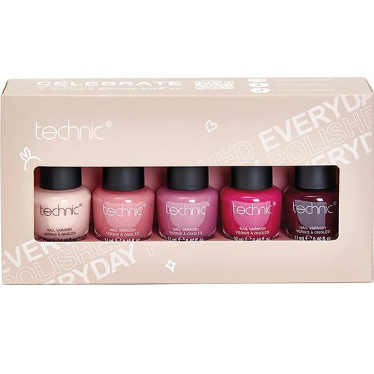 Technic 5pcs Nail Polish Gift Set