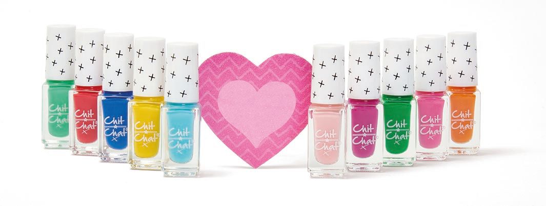 Chit Chat Rainbow Nails Nail Polish Gift Set