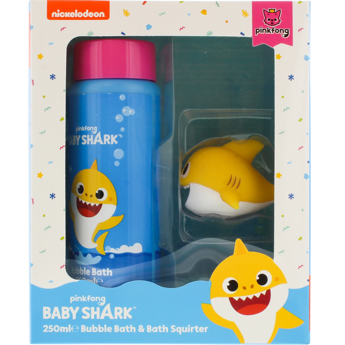 Baby Shark Bubble Bath 250ml + Bath Squirter Gift Set