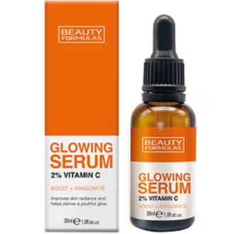 Beauty Formulas 2% Vitamin C Boost + Invigorate Glowing Serum 30ml