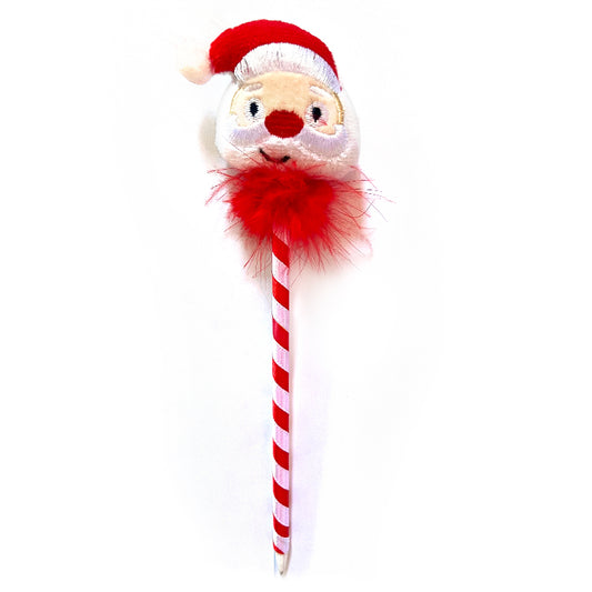 Super Santa Plush Novelty Pen