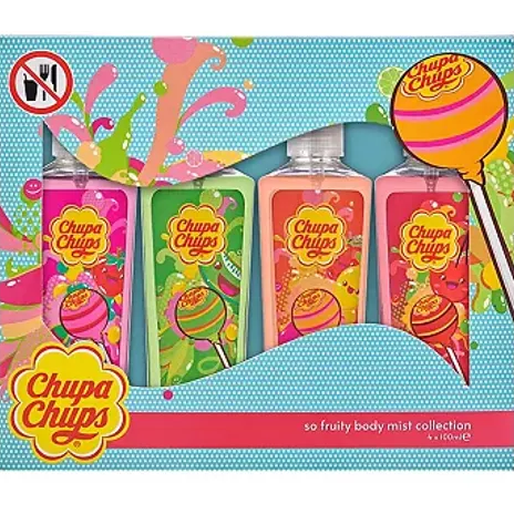 Chupa Chups 4 x 100ml Body Mist Gift Set