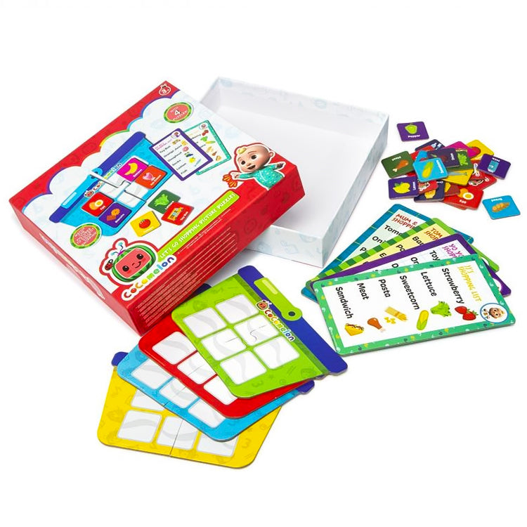 CoComelon Shopping Puzzle Game Set