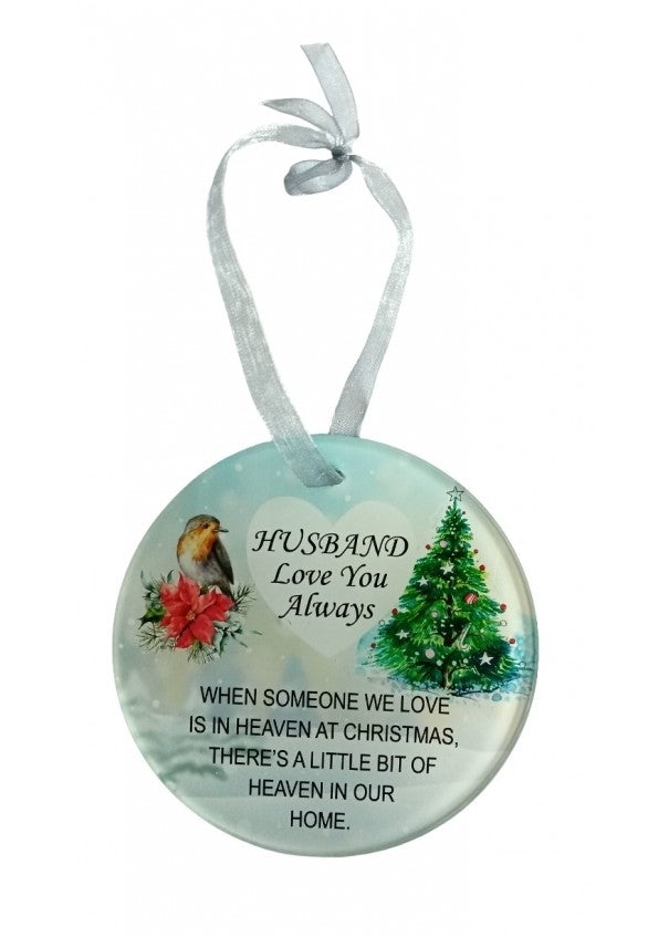 Remembrance Hanging Robin Disc