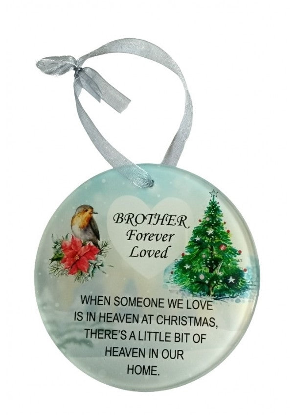 Remembrance Hanging Robin Disc