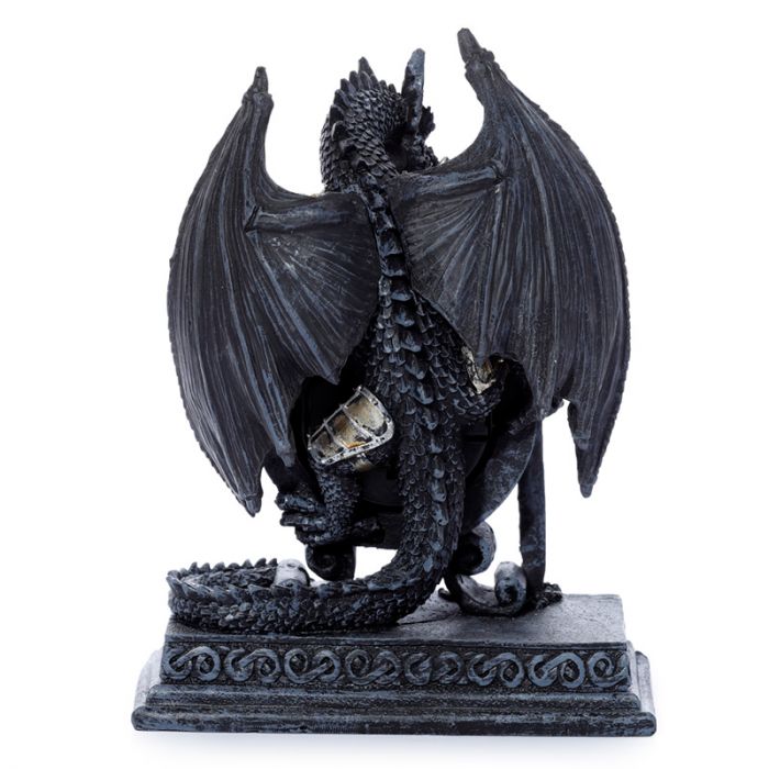 Dragon in Armour Mantle Clock