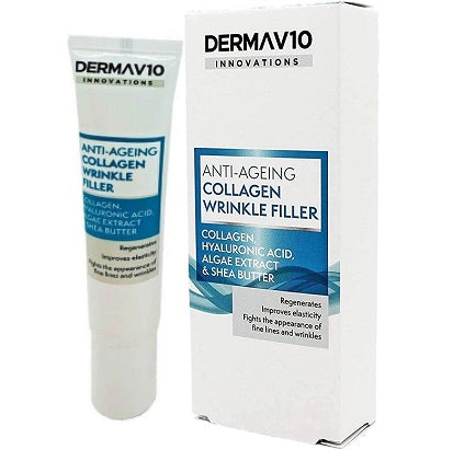 Derma V10 Anti-Ageing Collagen Wrinkle Filler 15ml