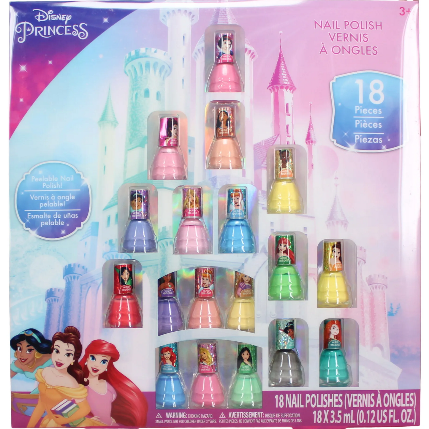 Disney Princess 18pcs Nail Polish Gift Set