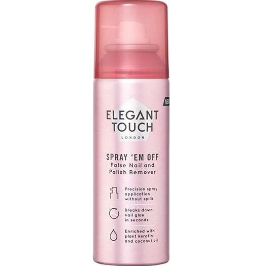 Elegant Touch Spray Em Off False Nail and Nail Polish Remover