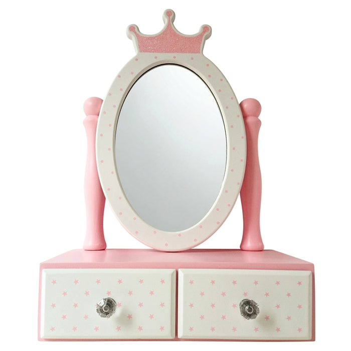 Princess Wooden Dressing Mirror