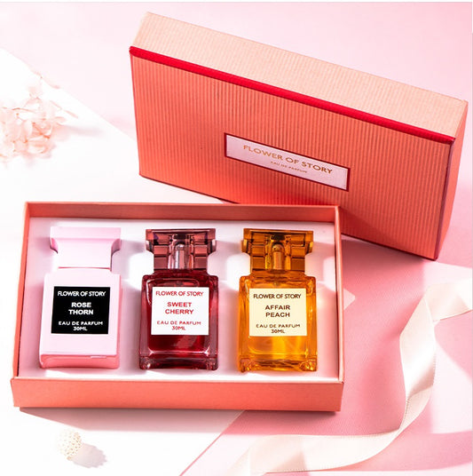 Flower of Story 3pcs Beautiful EDP Perfume Gift Set