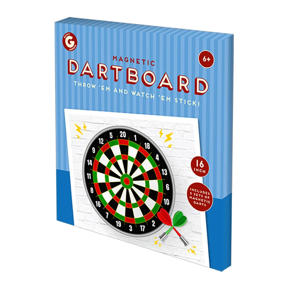 Gifts & Gadgets Magnetic Dartboard 16 Inch