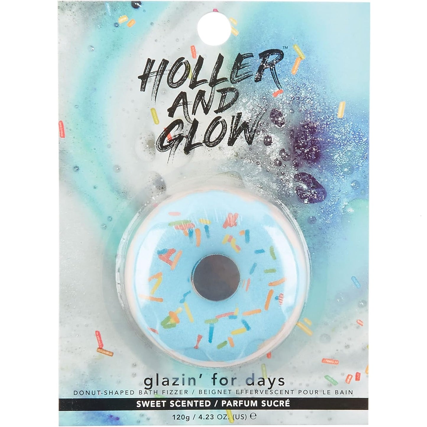 Holler & Glow Glazin’ for Days Donut Shaped Bath Fizzer 120g