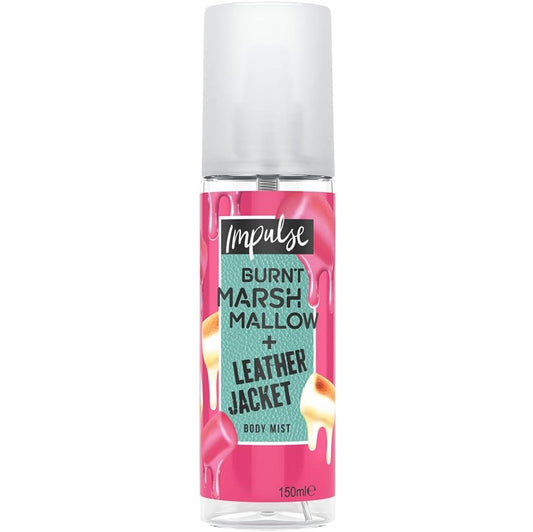 Impulse Burnt Marshmallow + Leather Jacket Body Mist 150ml