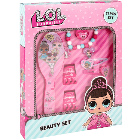 LOL Surprise 11pcs Hair & Jewelry Beauty Set