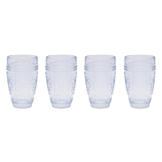 Set Of 4 Glass Tumblers