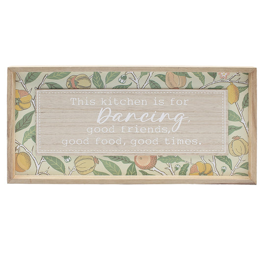 Fruit Desgn Kitchen Plaque 40cm