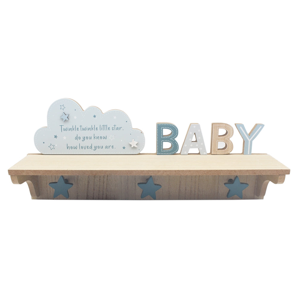 Baby Wall Shelf With Hooks