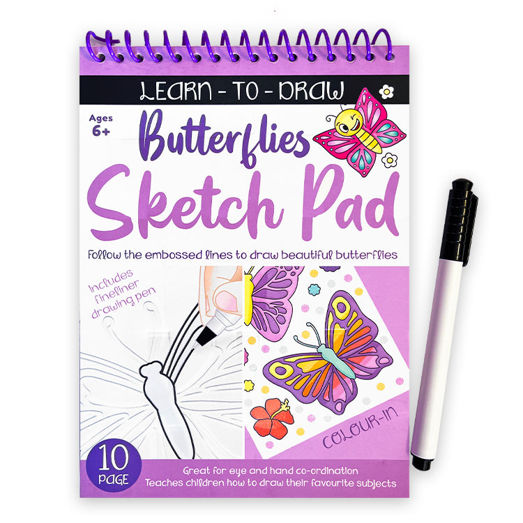 Learn To Draw Sketch Pad Set