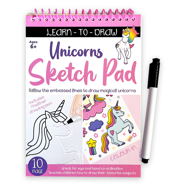 Learn To Draw Sketch Pad Set