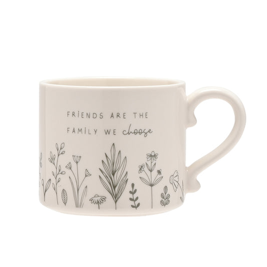 Moments Ceramic Mug - Friends Are Family