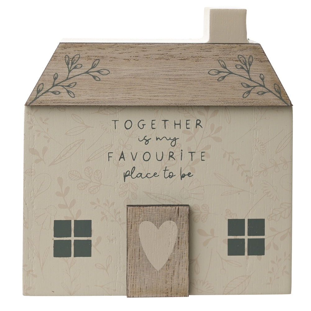 Moments House Plaque -Together 10cm