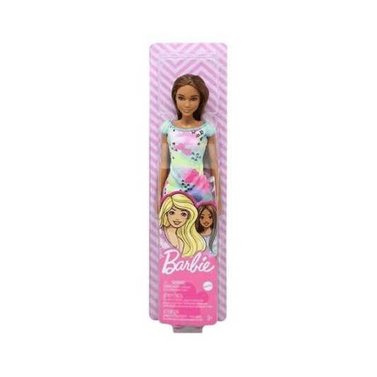 Barbie Classic Doll Straight Brown Hair