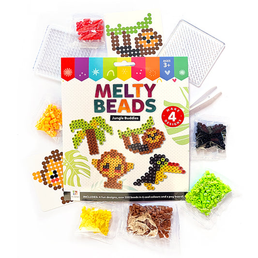 Jungle Buddies Incredible Melty Beads Craft Kit