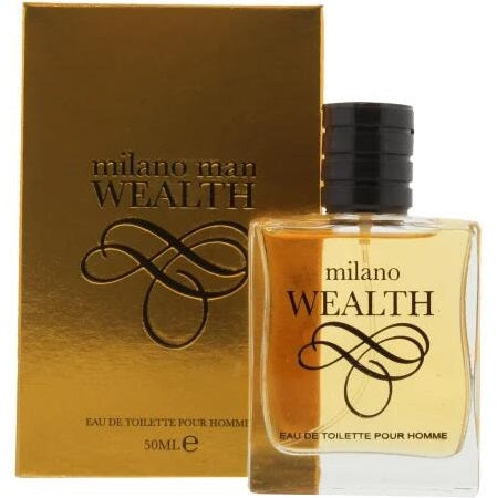 Milano Man Eau De Toilette Perfume 50ml – Wealth