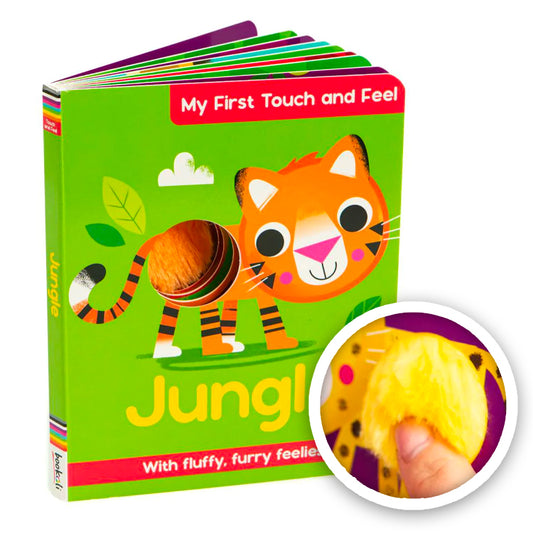 Jungle First Touch And Feel Book