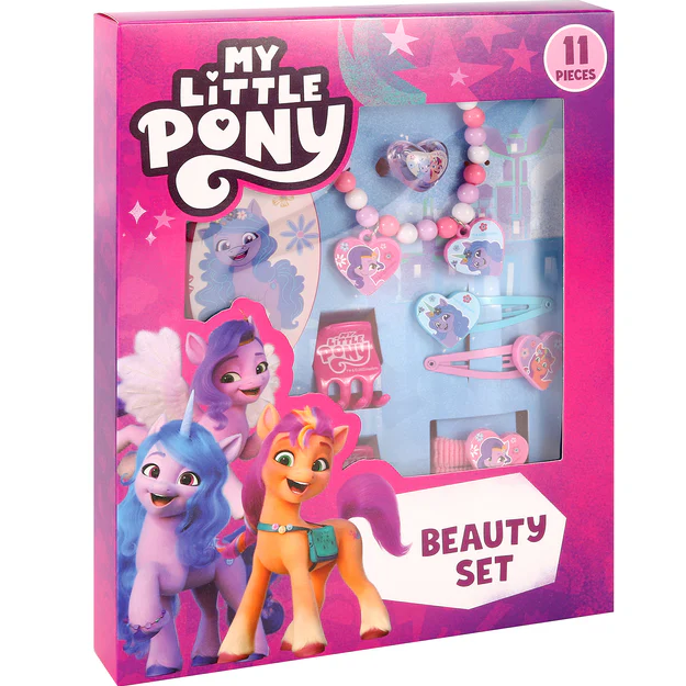 My Little Pony 11pcs Hair & Jewelry Beauty Set