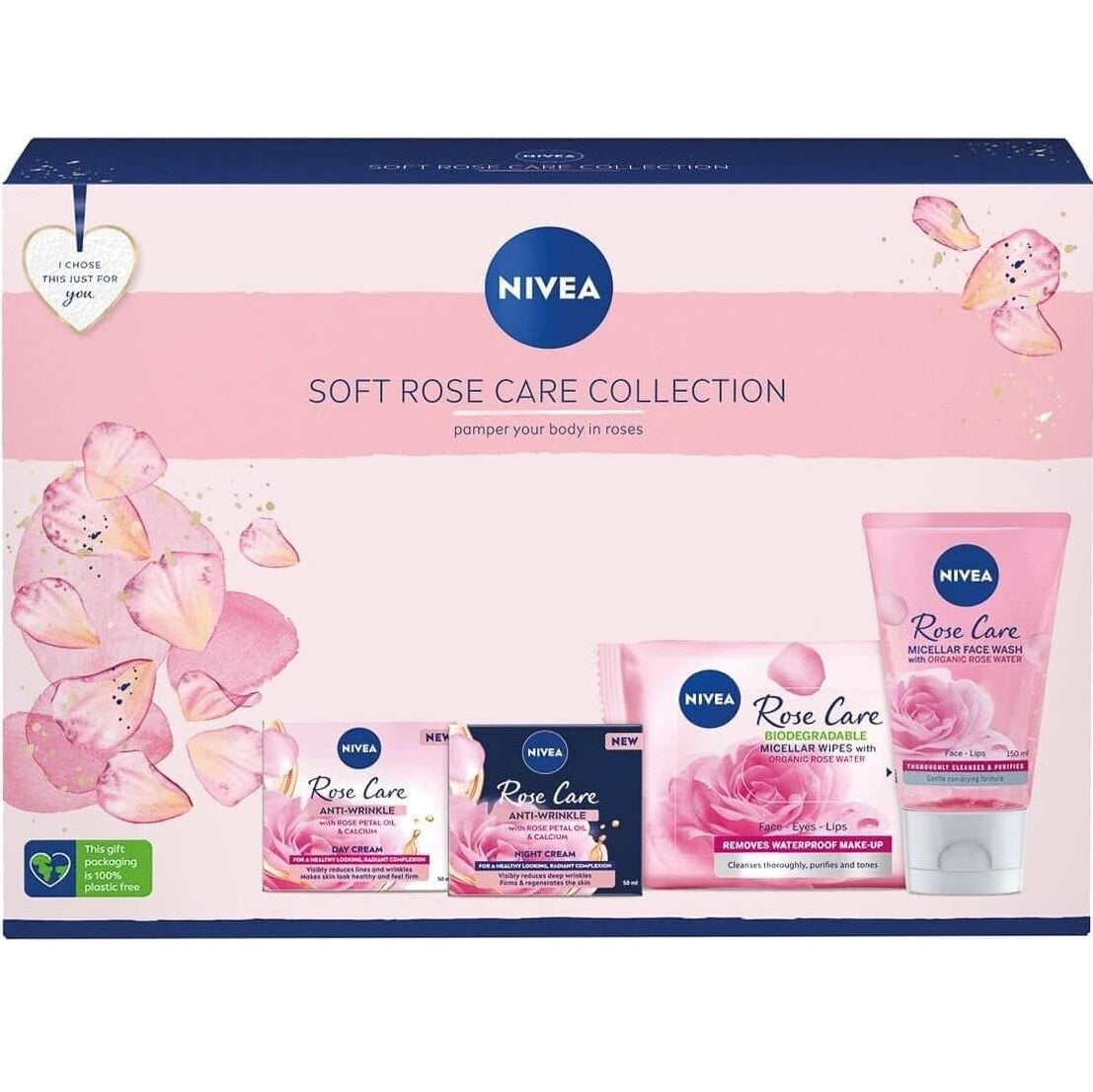 Nivea Soft Rose Care Collection Gift Set