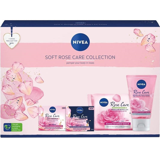 Nivea Soft Rose Care Collection Gift Set